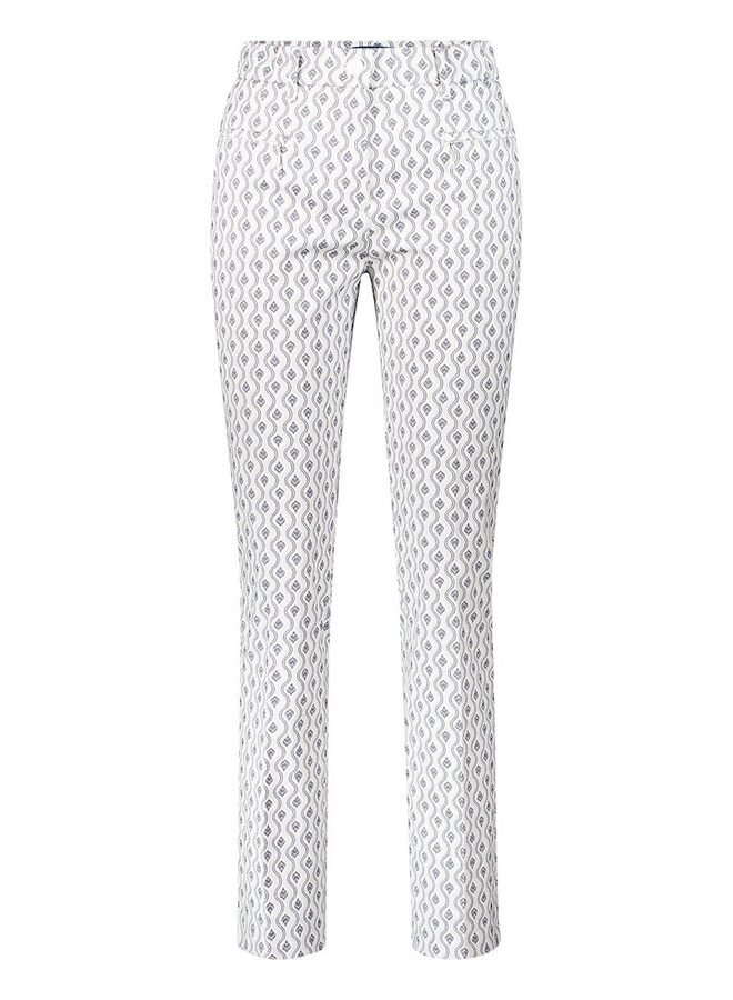 Atelier Gardeur Enkelvrije Broek Marine Zene51-646141