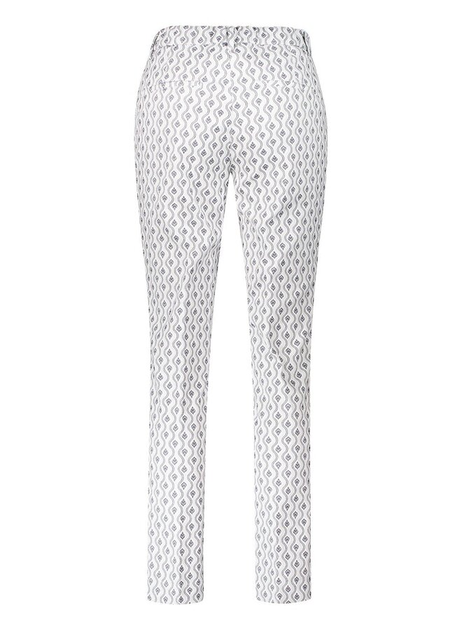 Atelier Gardeur Enkelvrije Broek Marine Zene51-646141