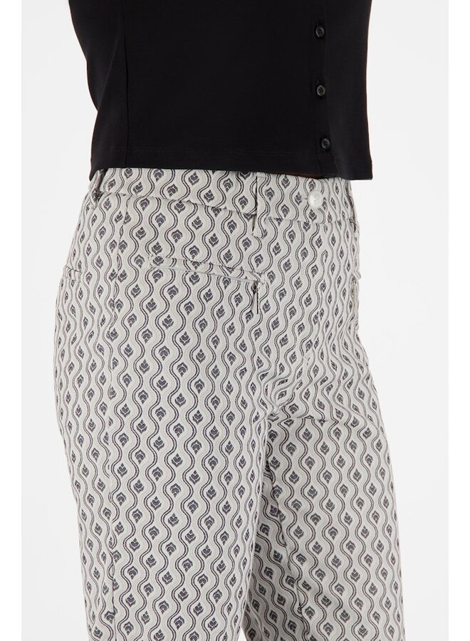 Atelier Gardeur Enkelvrije Broek Marine Zene51-646141