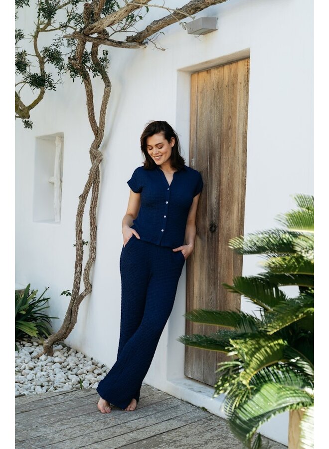 &Co Woman Broek Indigo Blauw Tanja PA446