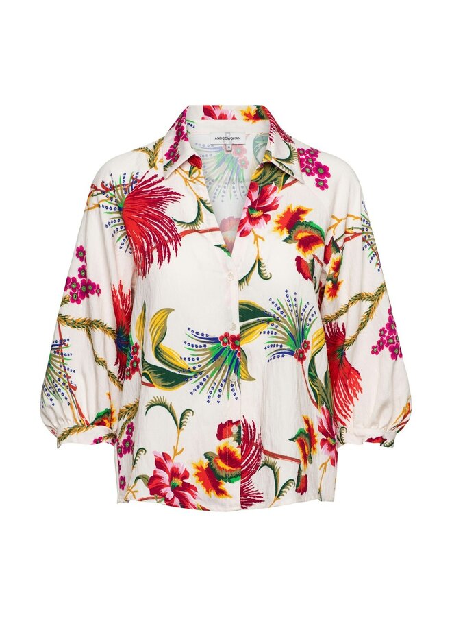 &Co Woman Blouse Zand Marijke BL443