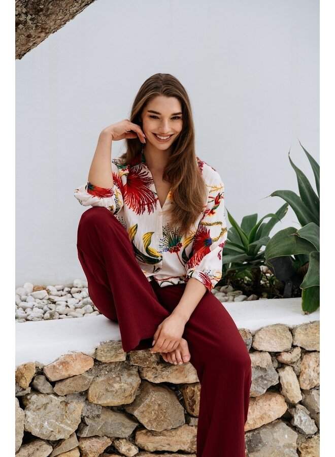 &Co Woman Blouse Zand Marijke BL443