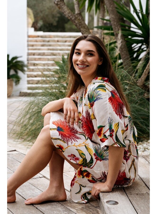 &Co Woman Jurk Zand Anisa DR312