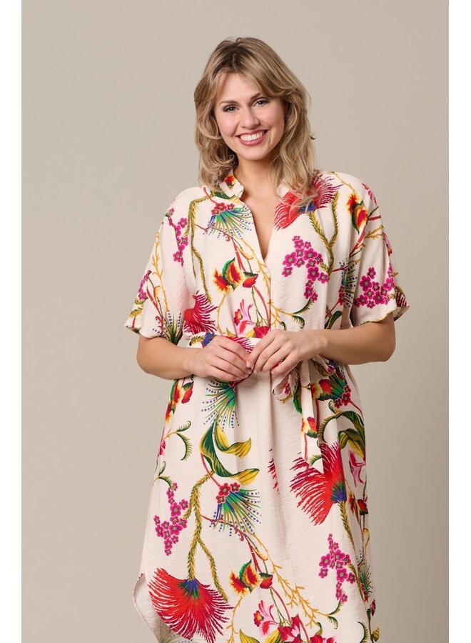 &Co Woman Jurk Zand Anisa DR312