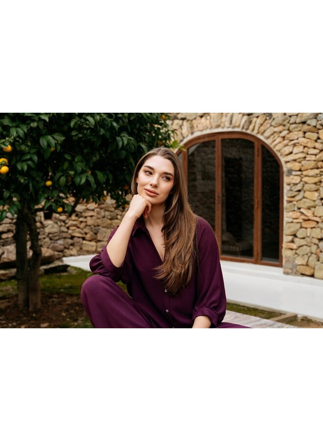 &Co Woman Blouse Bourgogne Rood Marijke BL436