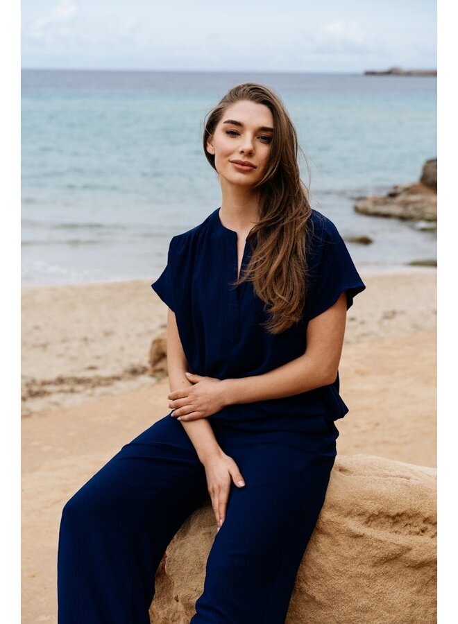 &Co Woman Blouse Blauw Nola BL442