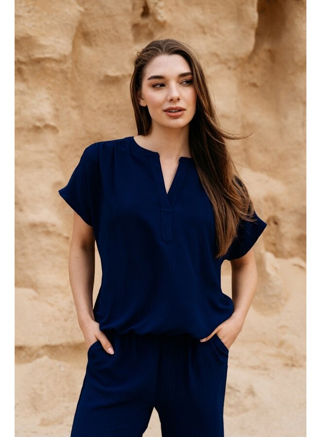 &Co Woman Blouse Blauw Nola BL442