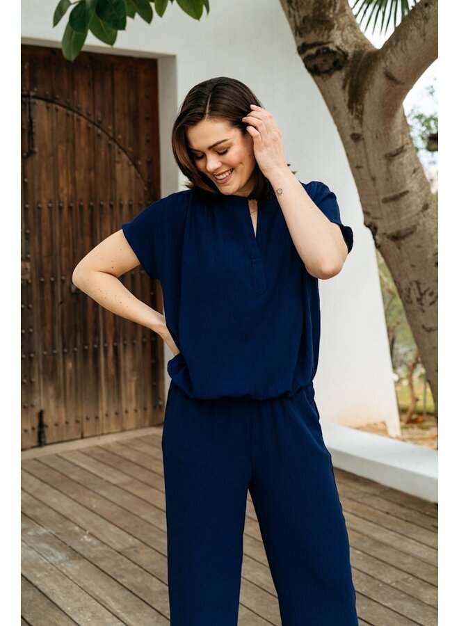 &Co Woman Broek Blauw Julie PA443
