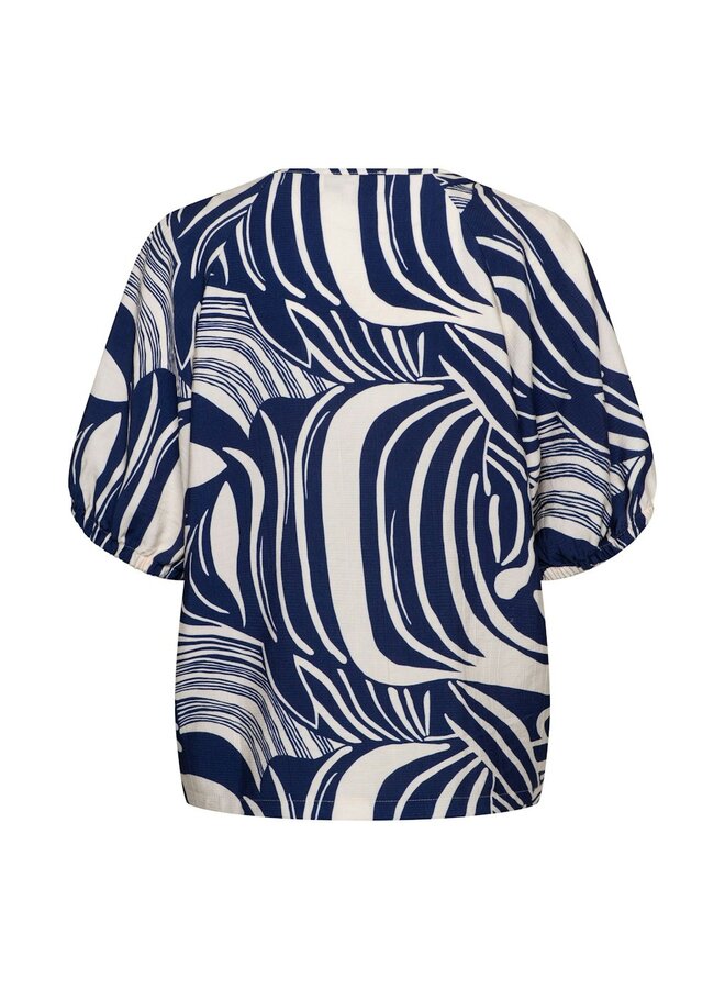 &Co Woman Shirt Blauw Amelie TO375