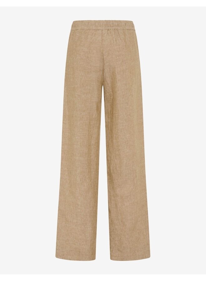 Brax Broek Linnen Zand 09-2202 Farina