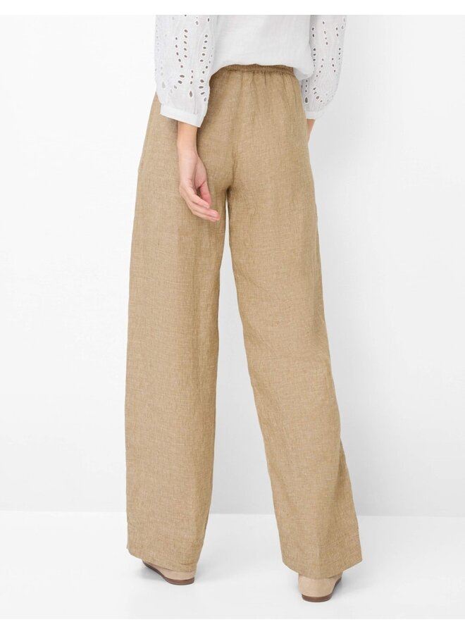 Brax Broek Linnen Zand 09-2202 Farina