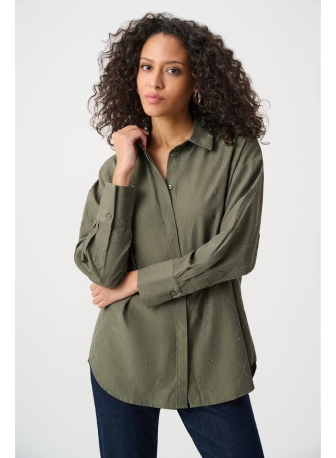 Joseph Ribkoff Blouse Khaki 263922