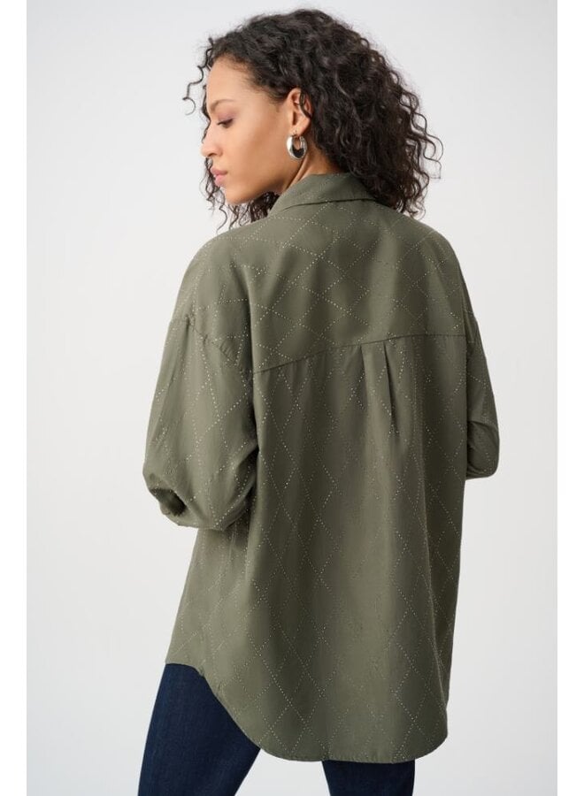 Joseph Ribkoff Blouse Khaki 263922
