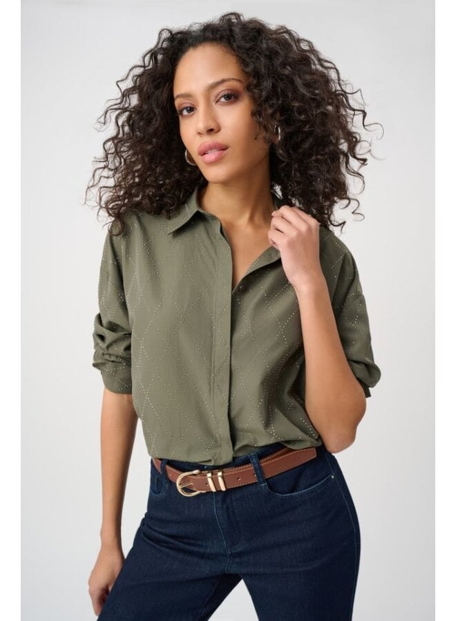 Joseph Ribkoff Blouse Khaki 263922