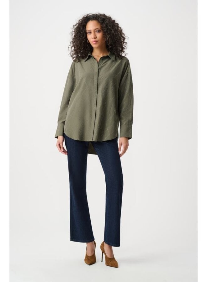 Joseph Ribkoff Blouse Khaki 263922