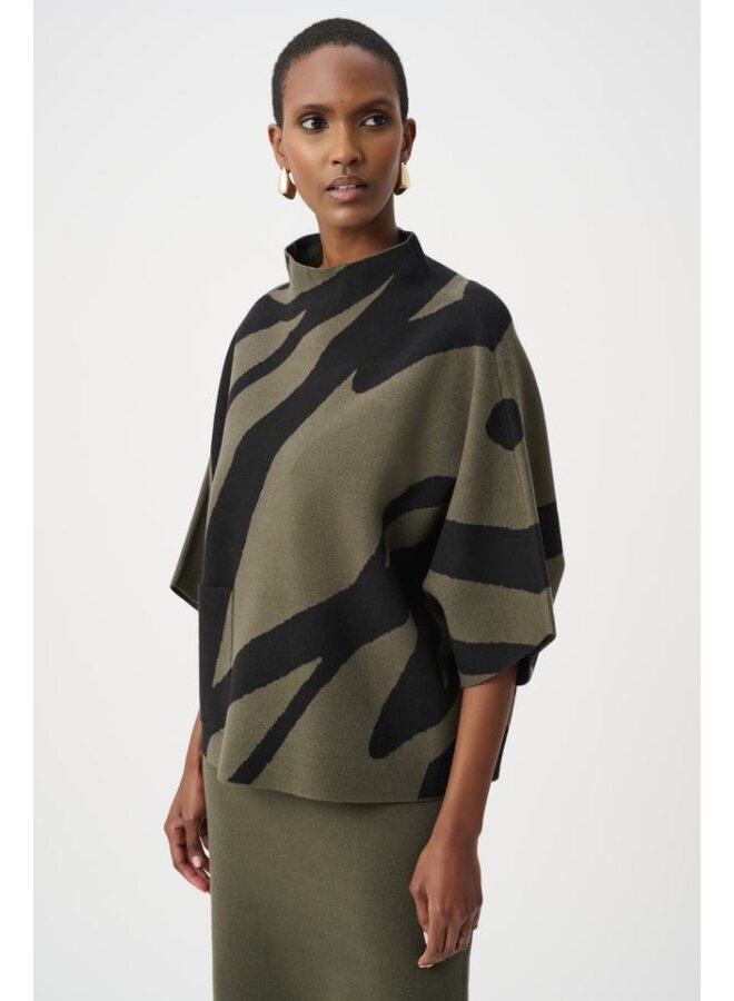 Joseph Ribkoff Pullover Khaki Groen 263936