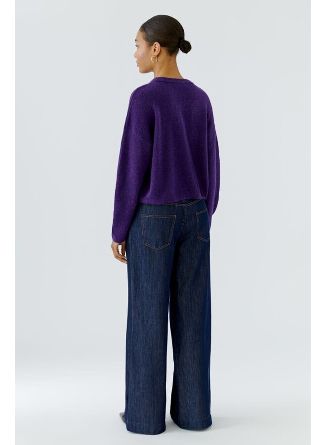 OUI! Pullover Paars 97976