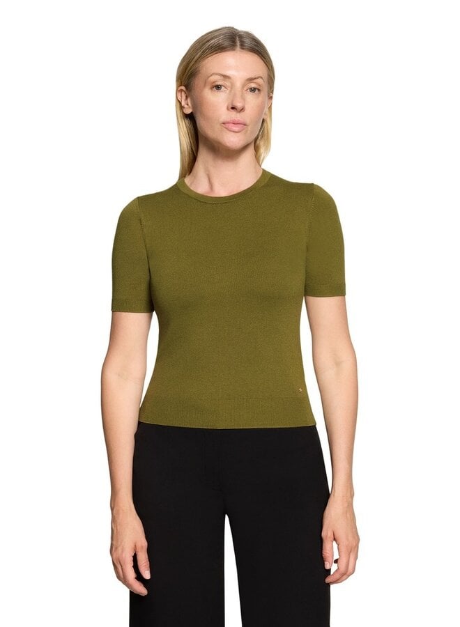 Betty & Co Pullover Olijfgroen 5885-3275