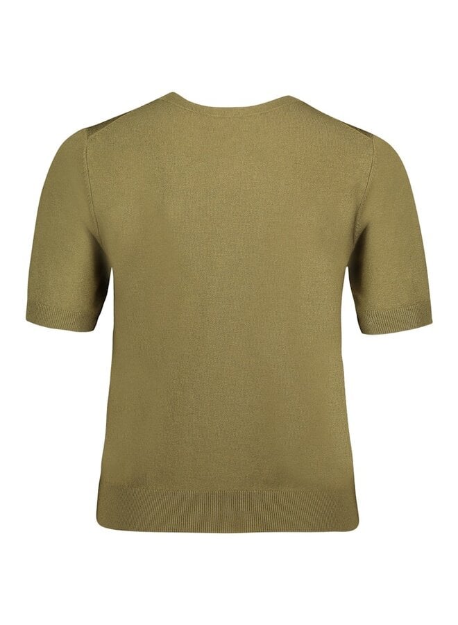 Betty & Co Pullover Olijfgroen 5885-3275