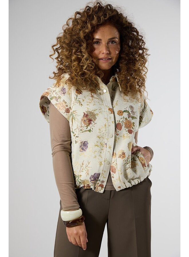 Label Dot Bodywarmer Beige Lysanne