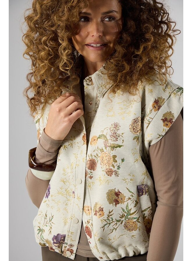 Label Dot Bodywarmer Beige Lysanne