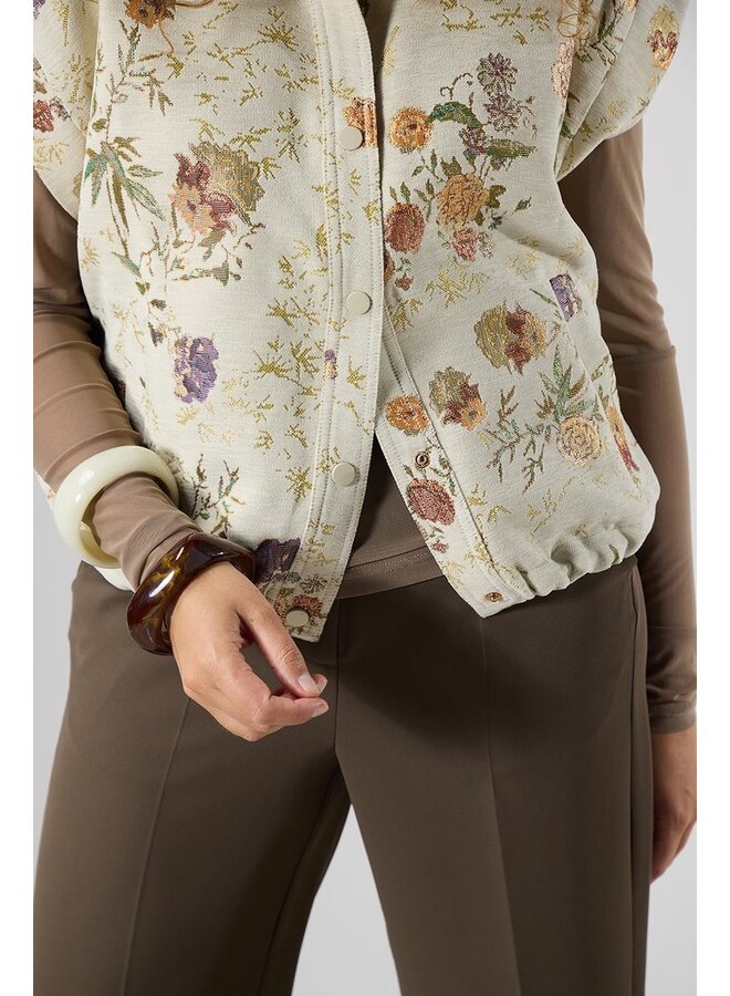 Label Dot Bodywarmer Beige Lysanne