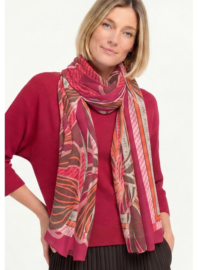 Bianca Shawl Rood 87500