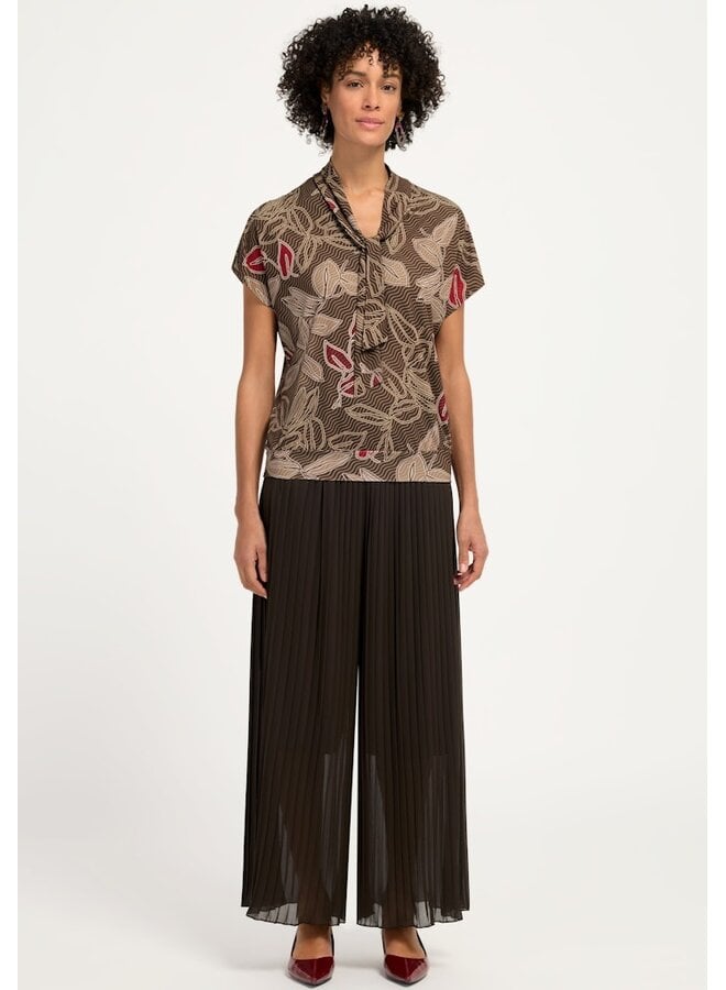 Bianca Blouson Shirt Bruin 86003