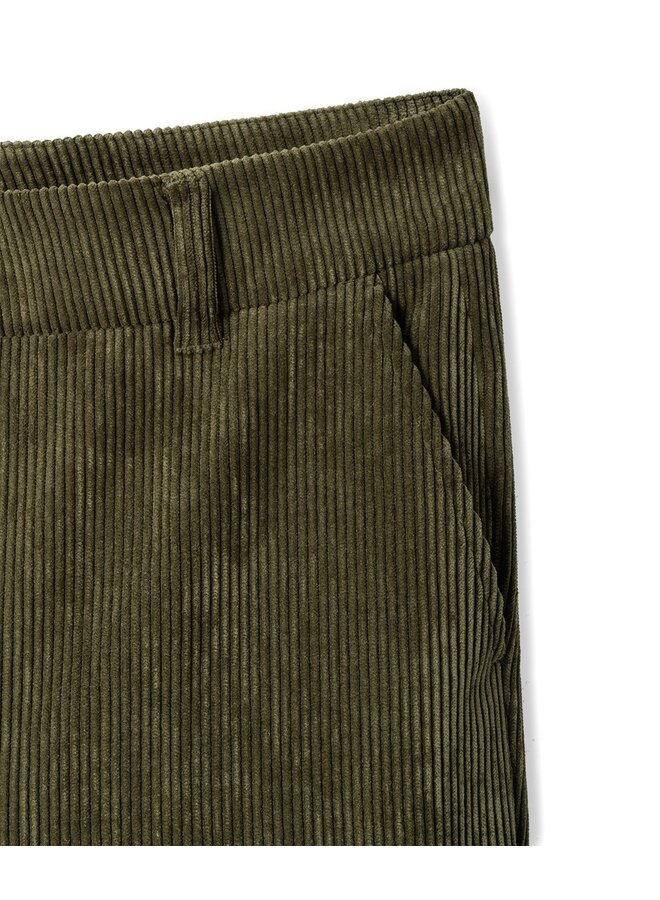 Cambio Ribcord Broek Khaki 7108-024601 Amelie