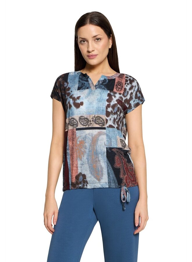 Betty Barclay Blousonshirt Blauw 2937-1667
