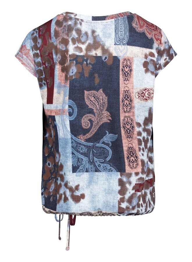 Betty Barclay Blousonshirt Blauw 2937-1667