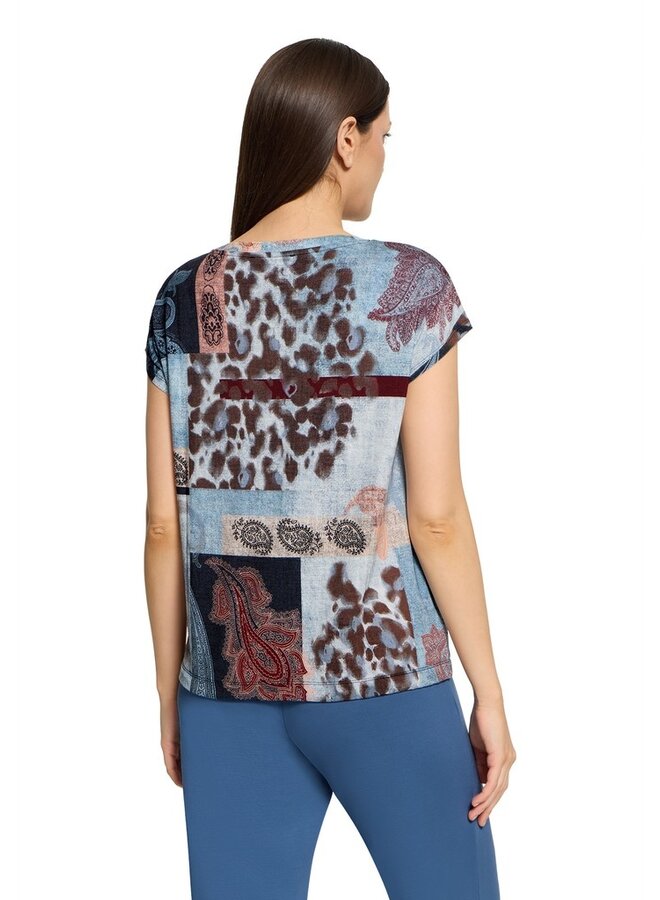Betty Barclay Blousonshirt Blauw 2937-1667