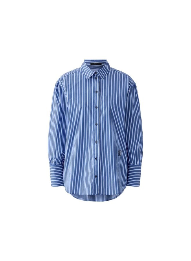 OUI Blouse Blauw 99200