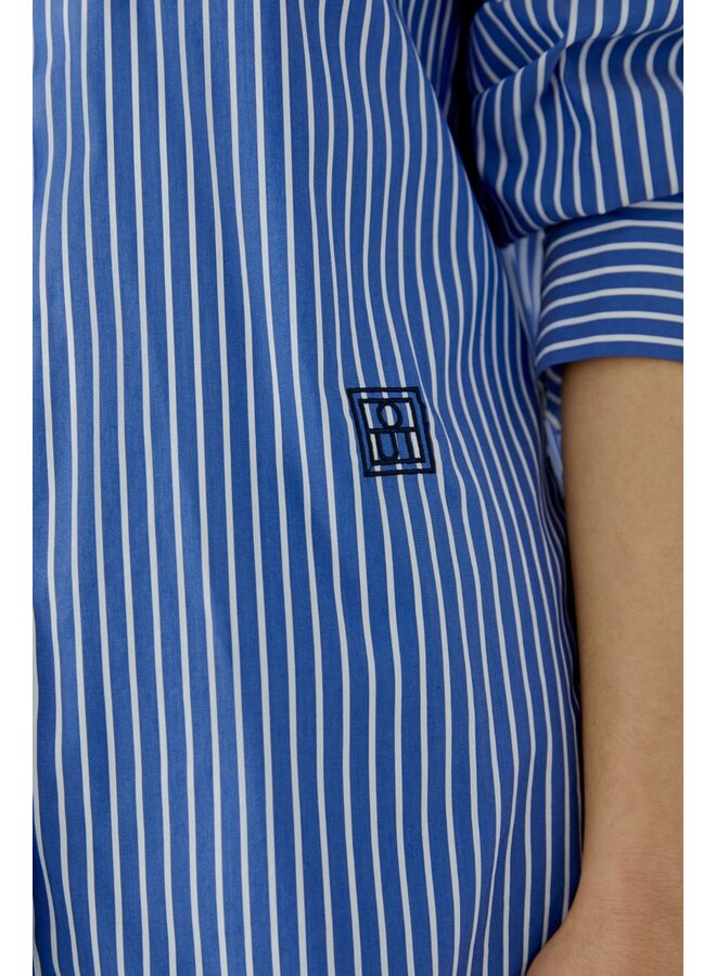 OUI Blouse Blauw 99200