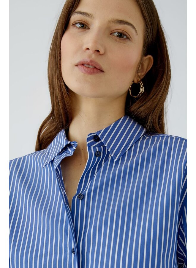OUI Blouse Blauw 99200