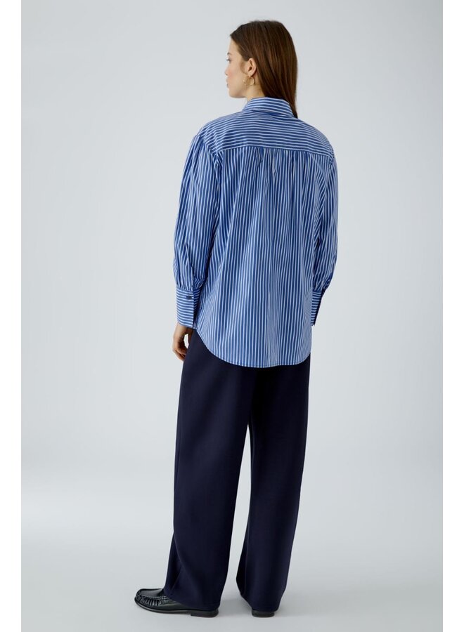 OUI Blouse Blauw 99200