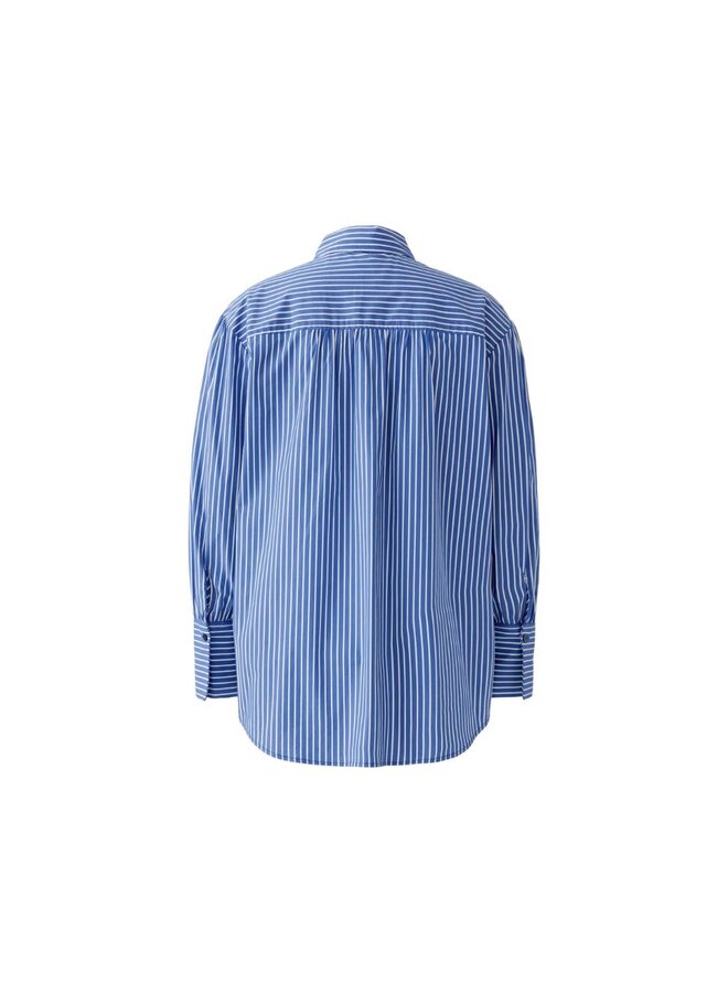 OUI Blouse Blauw 99200