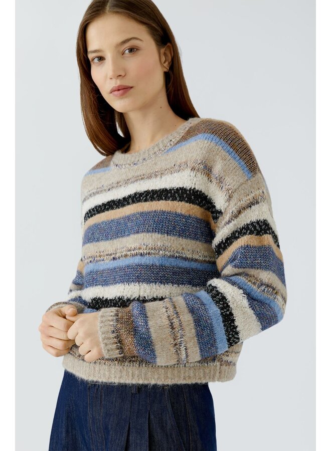 OUI Pullover Zand 98069