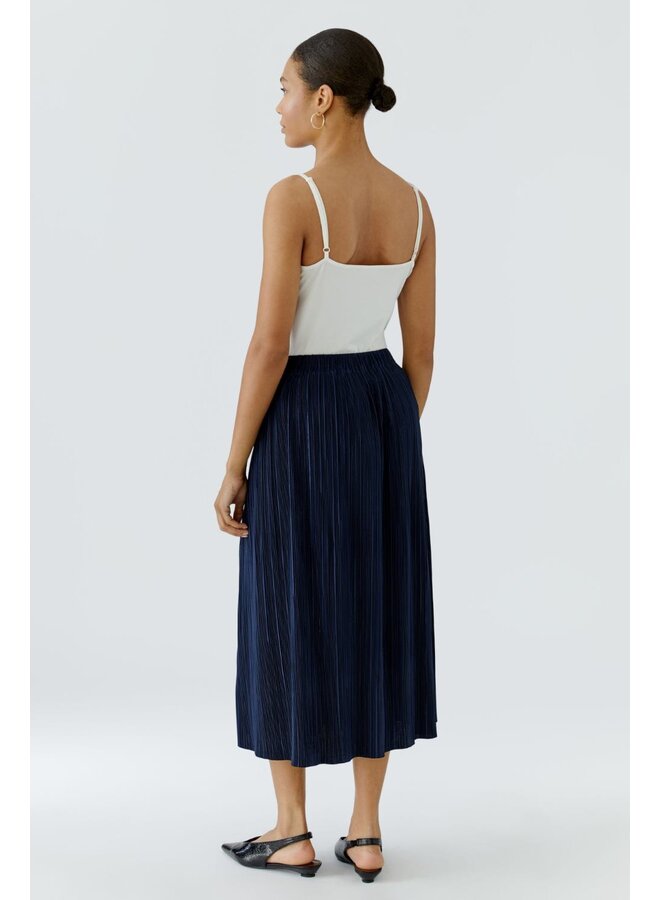 OUI Plisse Rok Blauw 99034