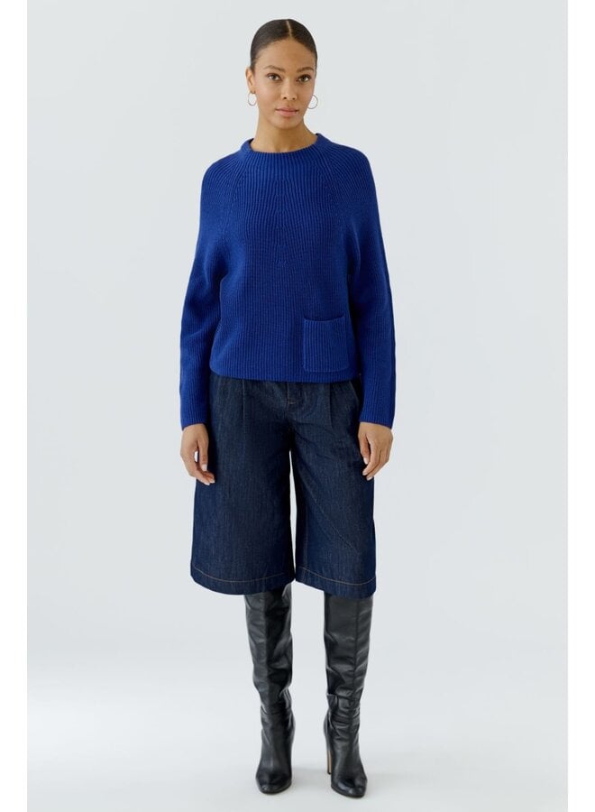 OUI Pullover Kobalt 97991