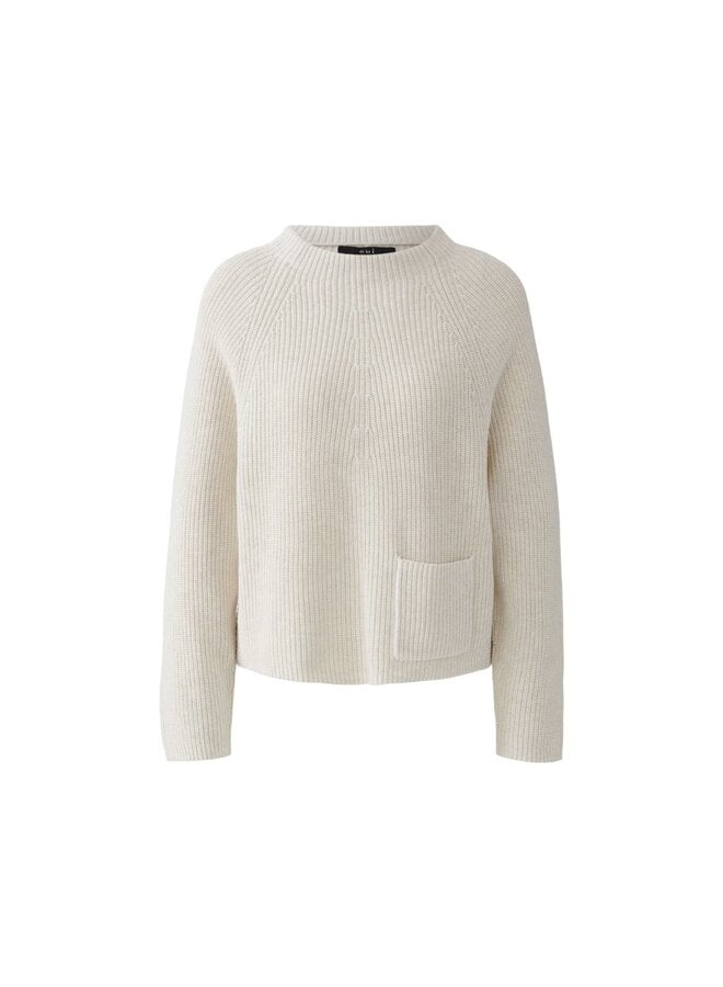 OUI Pullover Beige 97991
