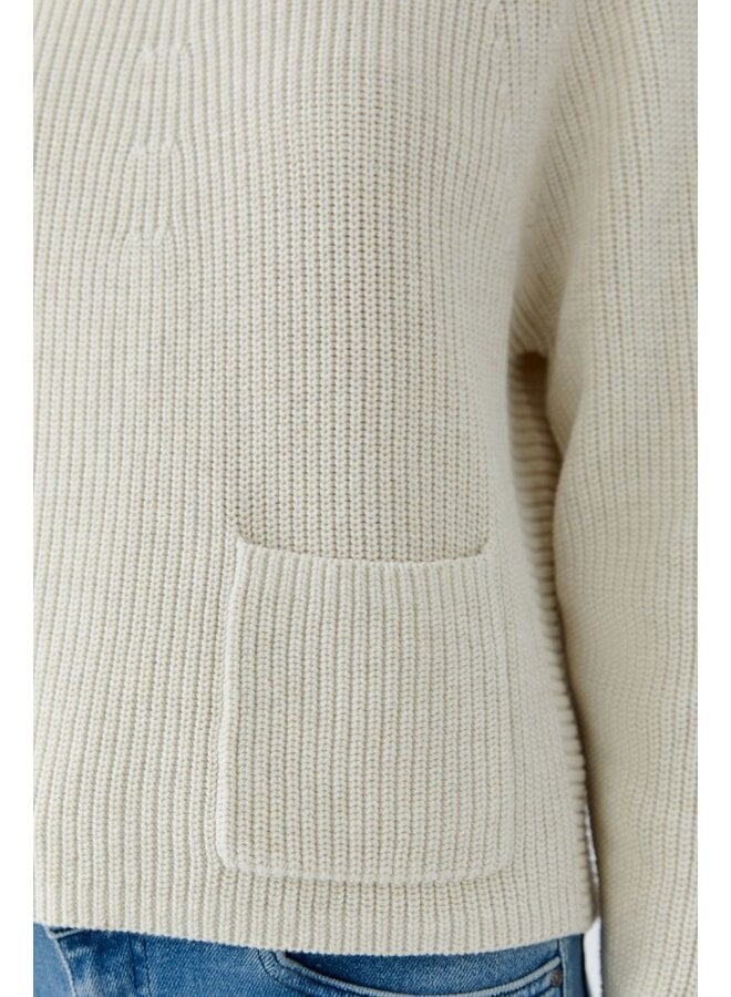 OUI Pullover Beige 97991