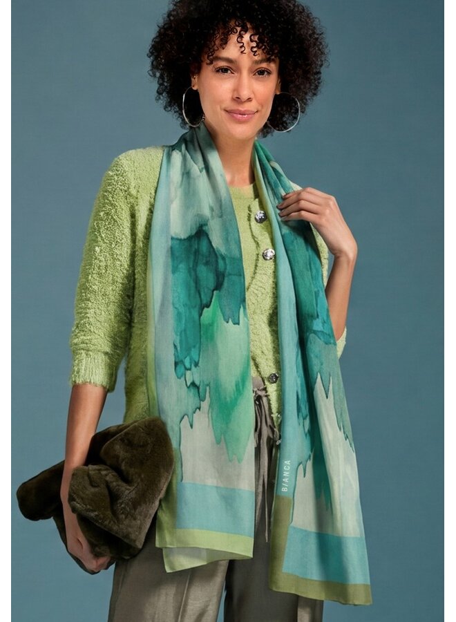 Bianca Shawl Groen 87501