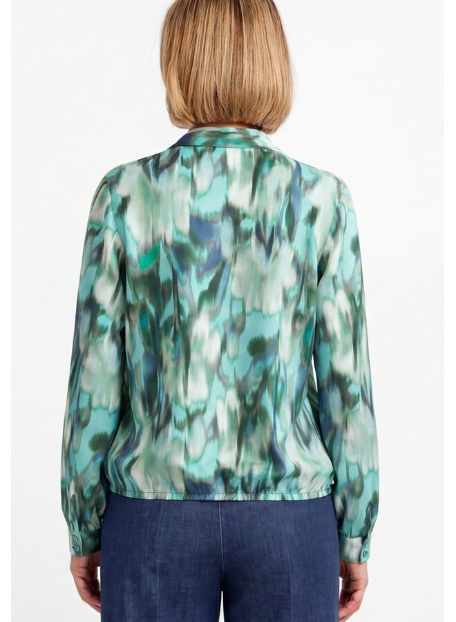 Bianca blouse Groen 85014