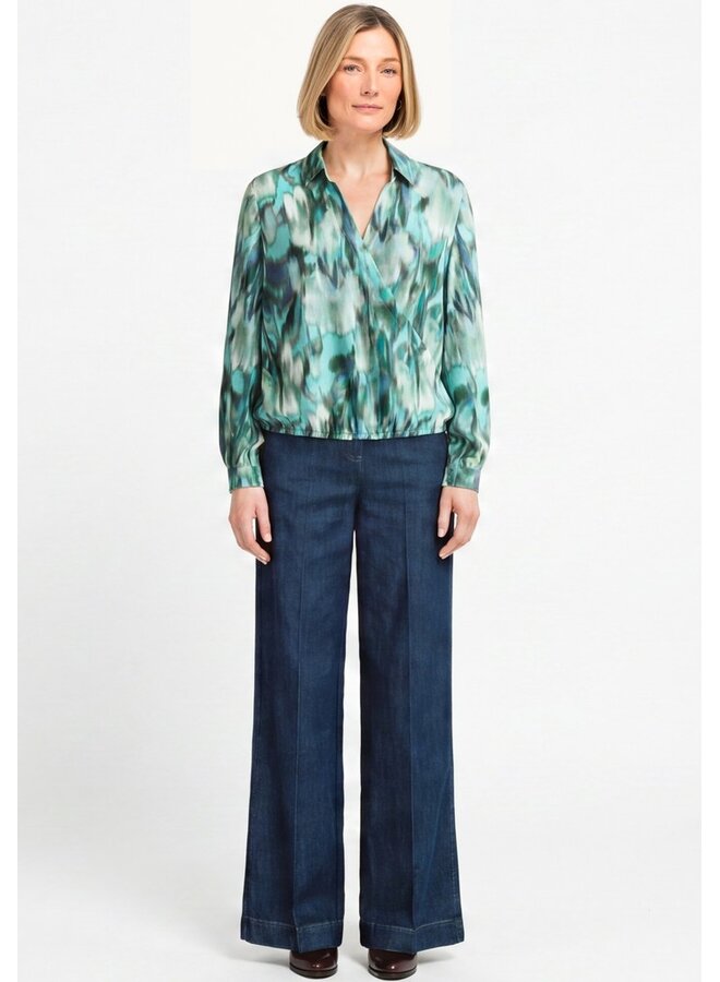 Bianca blouse Groen 85014
