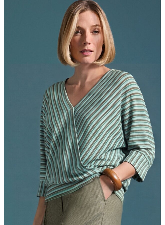 Bianca Shirt Blauw 86007