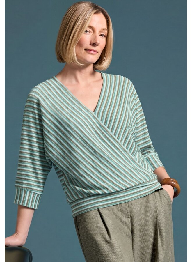 Bianca Shirt Blauw 86007