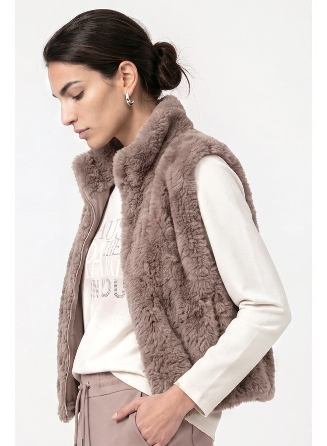 Monari Bodywarmer Taupe 810030