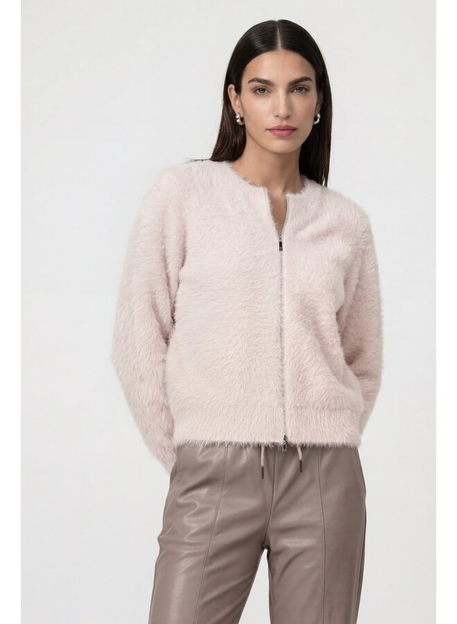 Monari Fluffy Vest Roze 809985