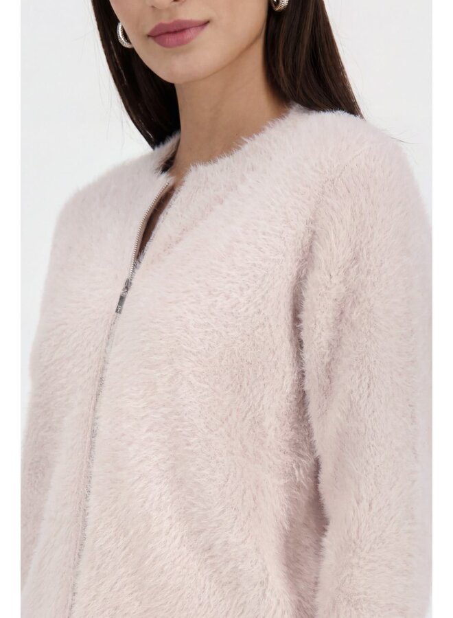 Monari Fluffy Vest Roze 809985